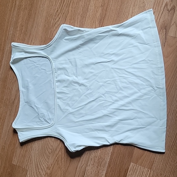 White Tank Corset Top - Picture 1 of 3